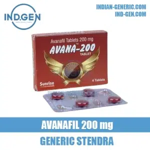 AVANA 200 mg avanafil stendra india