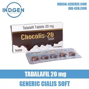 CHOCOLIS 20 mg tadalafil cialis india