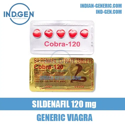 COBRA 120 mg sildenafil viagra india