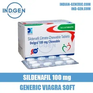 DELGRA 100 CHEWABLE sildenafil viagra india