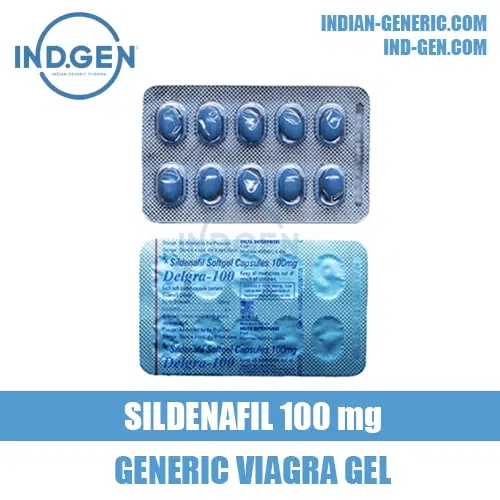 DELGRA 100 SOFTGEL sildenafil viagra india