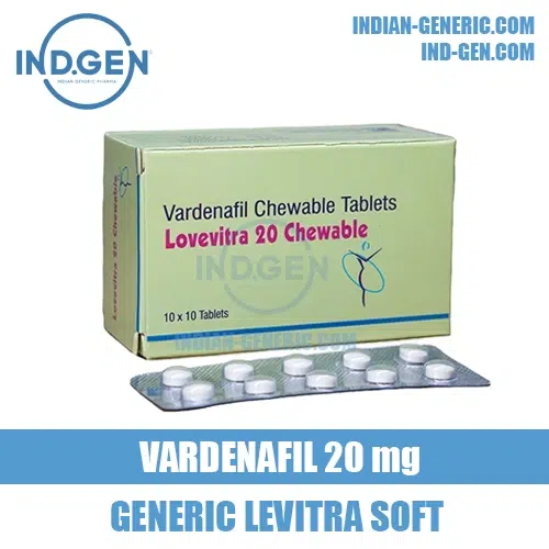 LOVEVITRA 20 CHEWABLE vardenafil levitra india