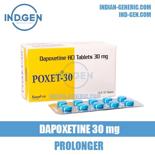 POXET 30 mg dapoxetine india