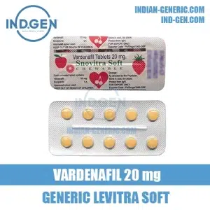 SNOVITRA SOFT 20 mg vardenafil levitra india