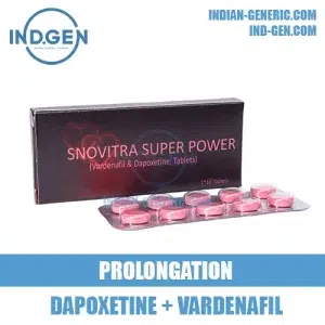 SNOVITRA SUPER POWER vardenafil dapoxetine levitra india