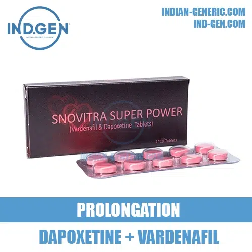 SNOVITRA SUPER POWER vardenafil dapoxetine levitra india