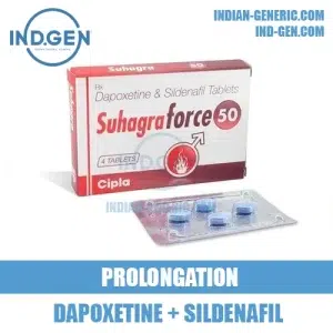 SUHAGRAFORCE 50 sildenafil dapoxetine viagra india