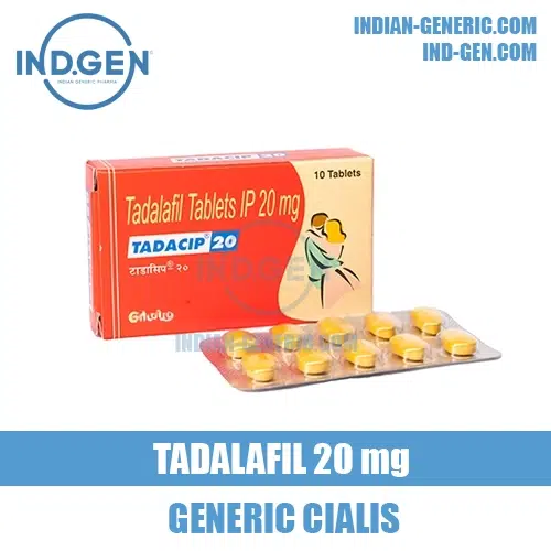 TADACIP 20 mg tadalafil cialis india