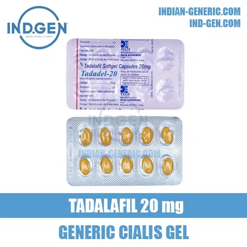 TADADEL 20 SOFTGEL tadalafil cialis india