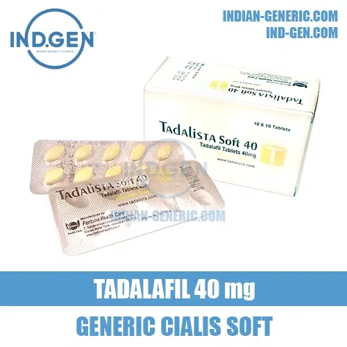 TADALISTA SOFT 40 mg tadalafil cialis india