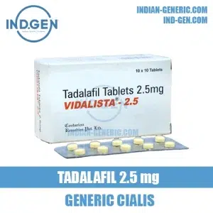 VIDALISTA 2.5 mg tadalafil cialis india