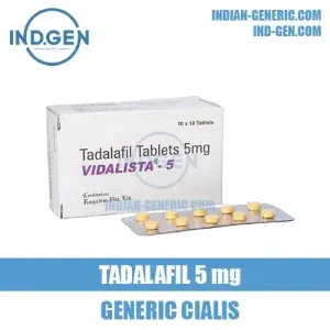 VIDALISTA 5 mg tadalafil cialis india