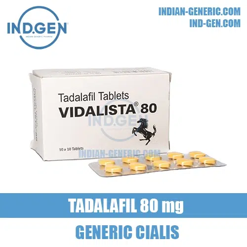 VIDALISTA 80 Yellow tadalafil cialis india