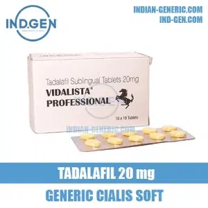 VIDALISTA PROFESSIONAL tadalafil cialis india