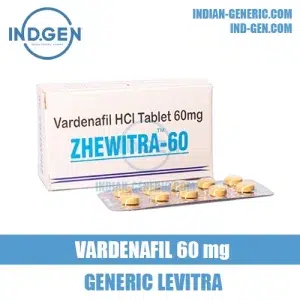 ZHEWITRA 60 mg vardenafil levitra india