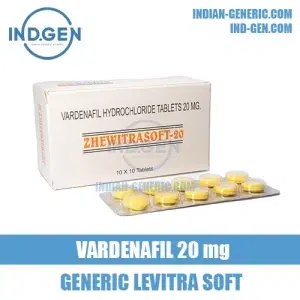 ZHEWITRA SOFT 20 mg vardenafil levitra india